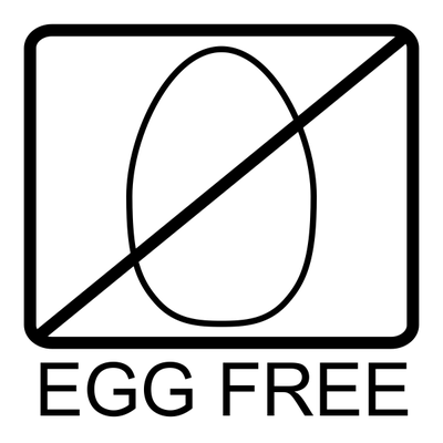 Egg Free Allergy Alert Stamp - alternate view