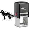 Chinese Crested Dog Address Stamp Body and Design