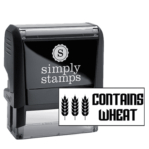 Contains Wheat Stamp