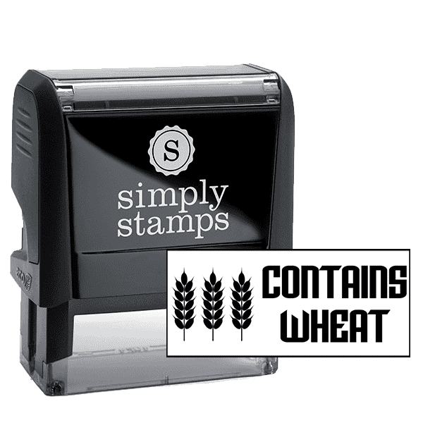 Contains Wheat Stamp