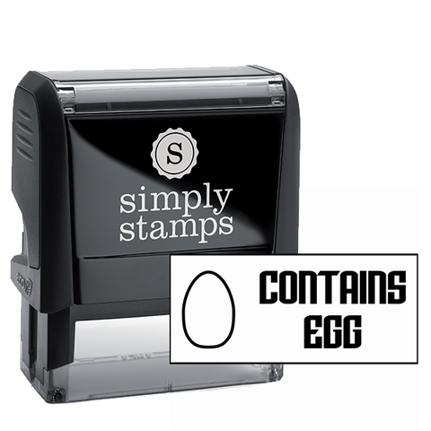 Contains Egg Stamp