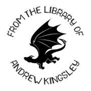 Flying Dragon Custom Book Stamp