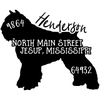 Bouvier des Flandres Dog Address Stamp