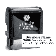 Serif Custom 3 Line Address Stamp