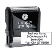 4 Line Address Stamp
