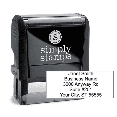 5 Line Address Stamp