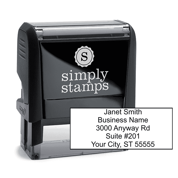 5 Line Address Stamp