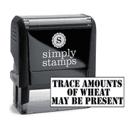 Trace Amounts Custom Stamp