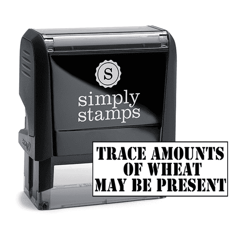 Trace Amounts Custom Stamp