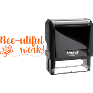 Bumble Bee Pun Teacher Stamp Body and Design