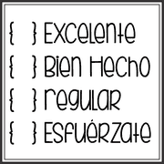 Spanish Teacher Grading Stamp