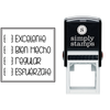 Spanish Teacher Grading Stamp Body and Design