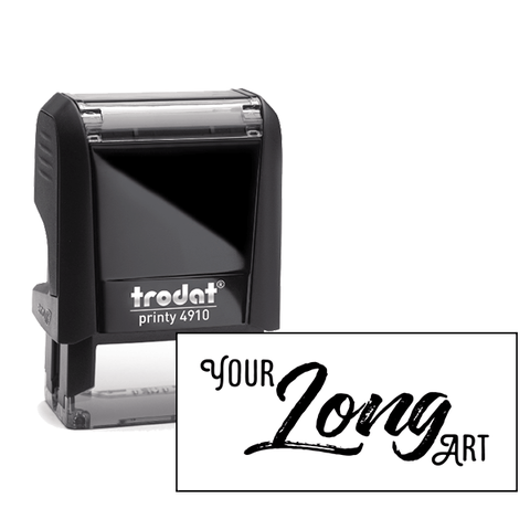 Long Rectangle Loyalty Stamp