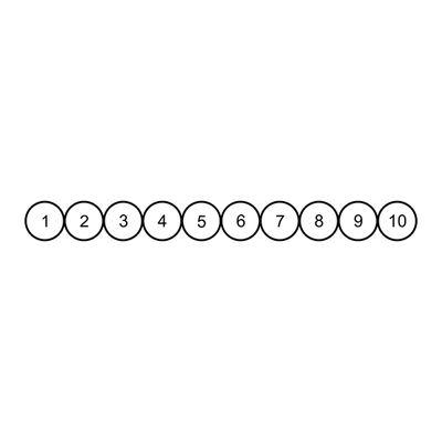 Circles for Card Loyalty Stamp - alternate view