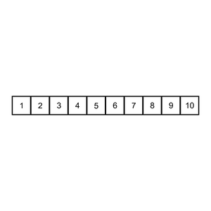 Squares for Card Loyalty Stamp Imprint
