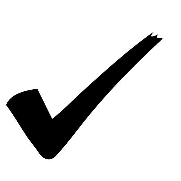 Check Mark Loyalty Stamp Imprint