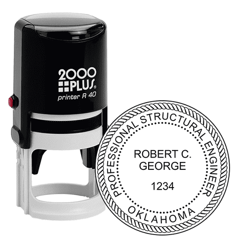 State of Oklahoma Structural Engineer Seal