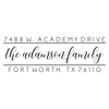 Adamson Dainty Script Address Stamp