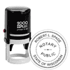 Wisconsin Notary Round  Stamp