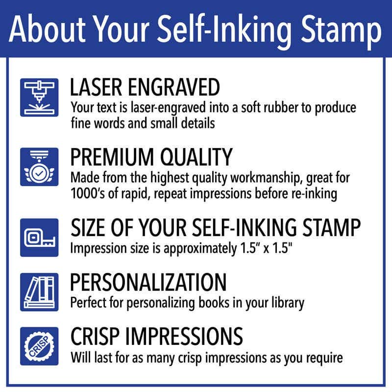 About Your Self-Inking Stamp