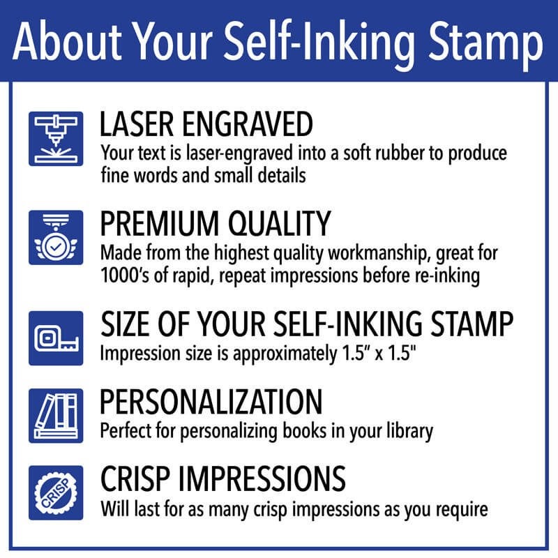 About Your Self-Inking Stamp