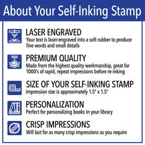 About Your Self-Inking Stamp