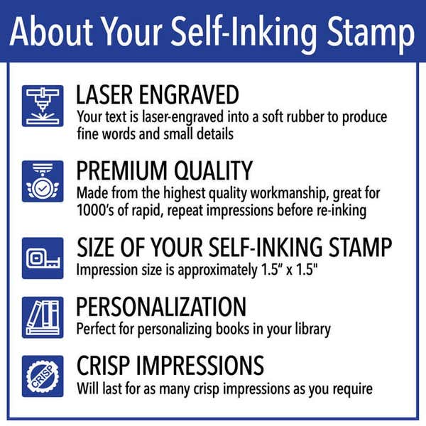 About Your Self-Inking Stamp
