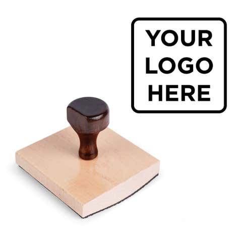 4 Inch Custom Logo Stamp