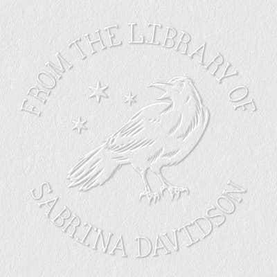 Custom Book Embosser - Choose From 5 Fantasy Designs! - alternate view