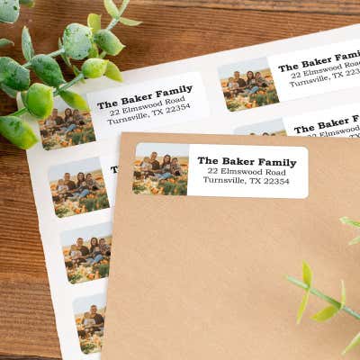 Design Your Own Custom Address Labels [Sheet of 30 Labels] - alternate view