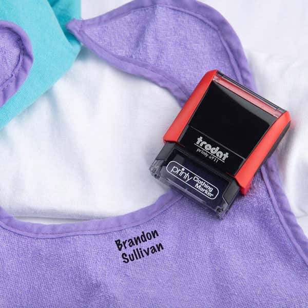 Marker 2 Line Clothing Stamp Impression