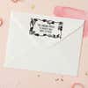 Grapevine Return Address Stamp – stamped impression lifestyle photo