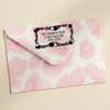 Ornament Garland Return Address Stamp – stamped impression lifestyle photo
