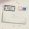 Tomato Vine Return Address Stamp – stamped impression lifestyle photo