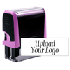 Pink Stamp for Rectangle Logos