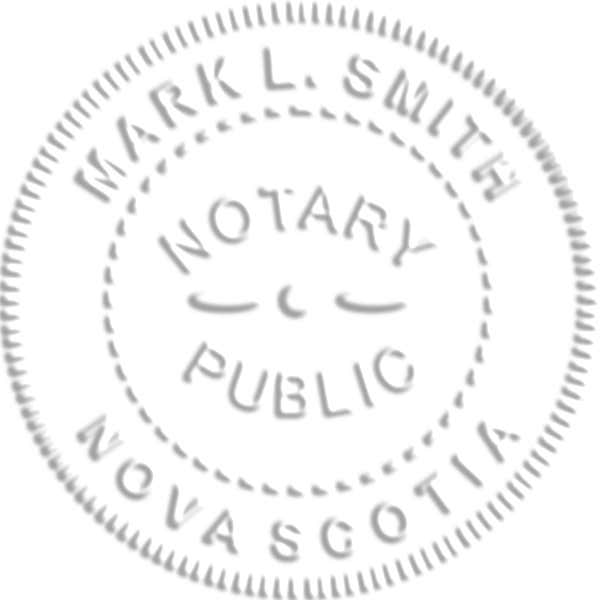 Nova Scotia Notary Embosser Seal