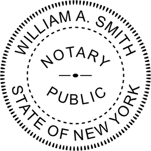 New York Official Notary Seal Embosser