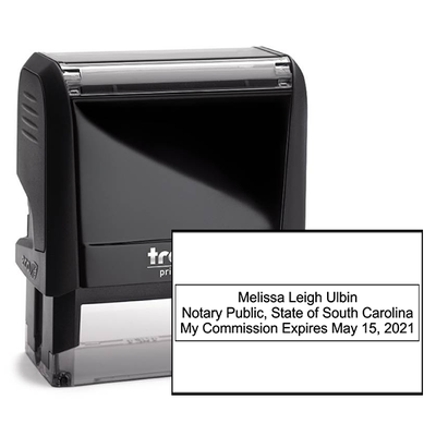 South Carolina Notary Rectangle