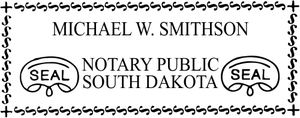 South Dakota Notary Seal Stamp