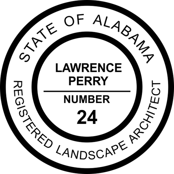 Alabama Landscape Architect Seal