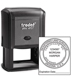 State of Arizona Land Surveyor with Expiration