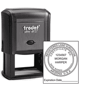Arizona Land Surveyor with Expiration Seal