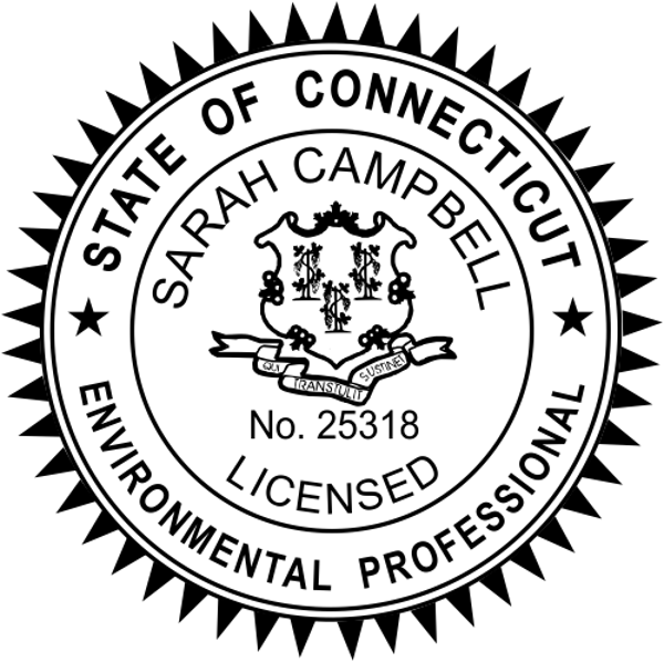 Connecticut Environmental Professional Seal