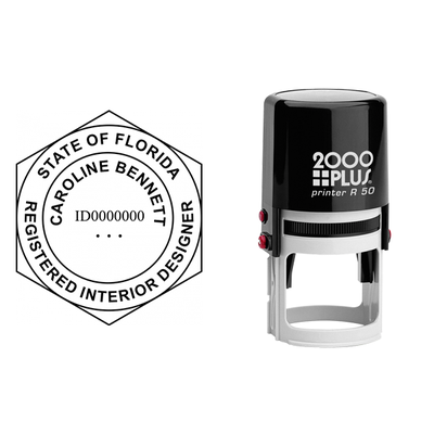 Florida Interior Designer Seal - alternate view
