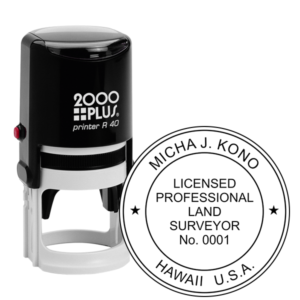 Hawaii Land Surveyor Seal