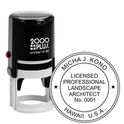 Hawaii Landscape Architect Seal