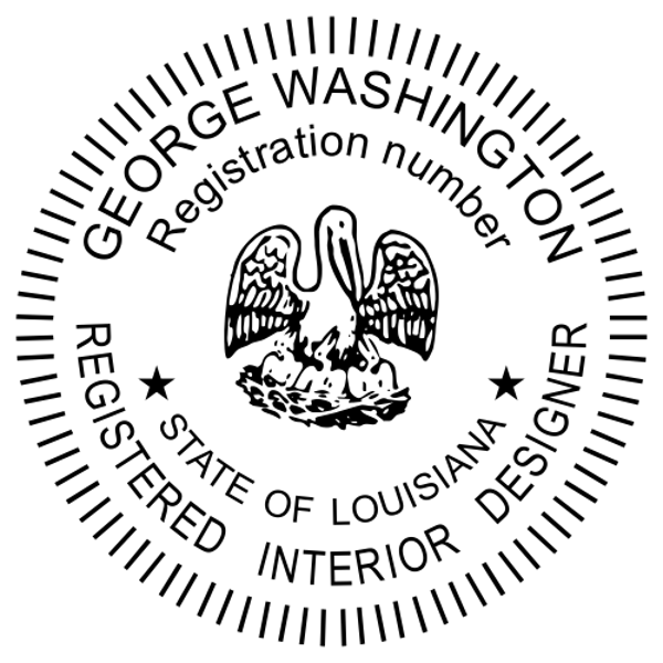 Louisiana Interior Designer Seal