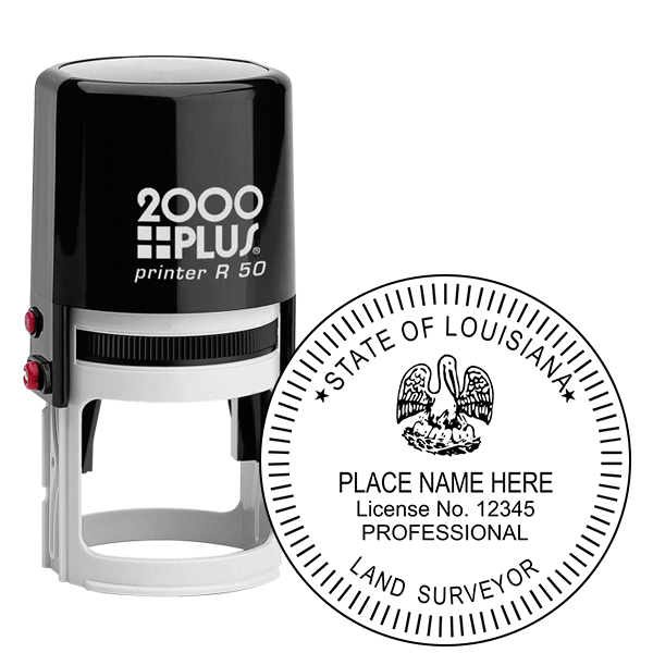 Louisiana Land Surveyor Seal