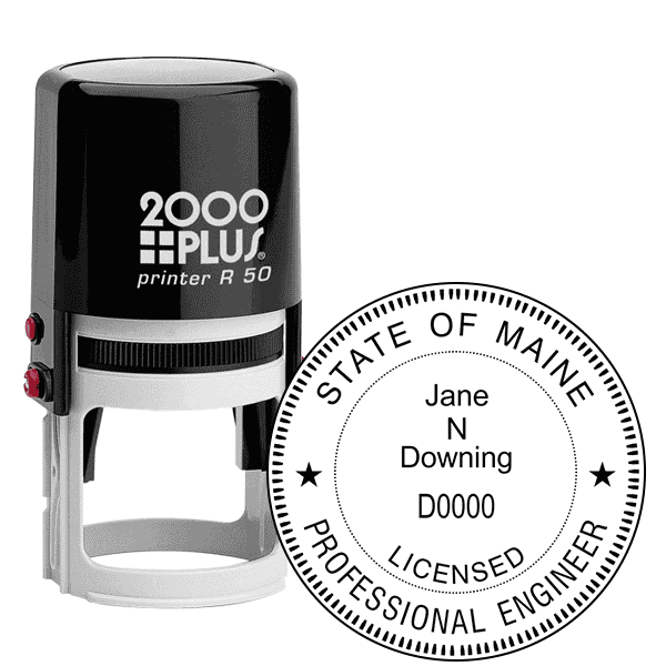 State of Maine Engineer Seal