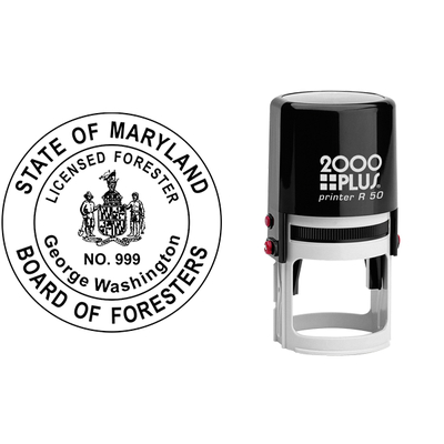 Maryland Forester Seal - alternate view